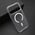 Maska / futrola COLOR FRAME MagSafe za iPhone 17 Pro Max (6.9) srebrna (providna) (MS).