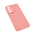Silikonska maska / futrola Teracell Giulietta za Samsung A576 Galaxy A57 5G mat tamno roze.