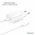 Kucni Punjac Pluginn AJ-25 KP-614C PD Fast 25W za Samsung sa PD Type C kablom CE beli.