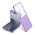 Maska / futrola SMOOTH II za Samsung F751B Galaxy Z Flip 7 5G ljubicasta (GKK case) (MS).