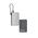 Back Up Baterija Magsafe Moxom MX-PB194 fast charge 22.5W + wireless 15W type C 10000mAh srebrni (MS).