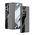 Maska / futrola LEATHER STYLE za Samsung Galaxy Z Fold 6 5G siva (GKK case) (MS).