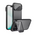 Maska / futrola Nillkin CamShield Prop za iPhone 17 Pro crna (transparent kamera).