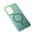 Maska / futrola Magsafe providna za Samsung A376 Galaxy A37 5G zelena.