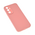 Silikonska maska / futrola Teracell Giulietta za Samsung A546B Galaxy A54 5G mat tamno roze.