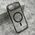 Maska / futrola COLOR RING MagSafe za iPhone 17 Air crna (MS).