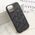 Maska / futrola MONOGRAM MagSafe za iPhone 15 crna (MS).