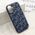 Maska / futrola MONOGRAM MagSafe za iPhone 16 (6.1) plava (MS).
