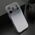 Maska / futrola OMBRE GLITTER za iPhone 17 Pro bela (MS).
