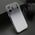 Maska / futrola OMBRE GLITTER za iPhone 17 Pro Max (6.9) bela (MS).