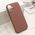 Maska / futrola WOVEN MagSafe za iPhone 17 braon (MS).