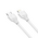 Data kabl LDNIO LC121-I 30W QC Type C na iPhone lightning 1m beli.