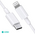 Data kabl Coteci CS2165 3A PD na iPhone lightning beli 1m.