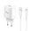 Kucni punjac KONFULON JK90+DC64 PD20W sa USB na iPhone lightning beli.