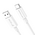 Data kabl KONFULON DC110, VIVO 120W, sa kablom USB na Type C beli 1m.