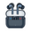 Bluetooth slusalice Airpods T-phox K21 plave HQ.
