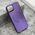 Maska / futrola COLOR METAL MagSafe za iPhone 13 (6.1) ljubicasta (MS).