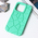 Maska / futrola Color Stone za iPhone 14 Pro mint.