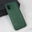 Maska / futrola Carbon Stripe za Xiaomi Redmi A1 zelena.