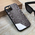 Maska / futrola Shiny glass za iPhone 14 siva.