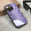 Maska / futrola Shiny glass za iPhone 15 Pro 6.1 ljubicasta.