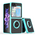 Maska / futrola Frosted Shockproof za Samsung F741B Galaxy Z Flip 6 5G svetlo plava.