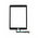 touchscreen za Ipad Pro 9.7" crni OCM.