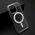 Maska / futrola STANDARD MagSafe (sa IC) za iPhone 15 Pro (6.1)providna (bela) (MS).