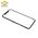 Staklo touchscreen-a za Iphone XR + frame + OCA stiker (Crown Quality) crni (MS).