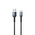 Data kabl REMAX Kayla II RC-C008 2.4 A Elastic TPE Aluminum Type C crni.