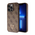 Maska / futrola Guess Hc PU Leather 4G Triangle Strass za iPhone 15 Pro 6.1 braon (GUHCP15LP4TDPW).