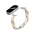 Narukvica za smart watch Xiaomi Mi Band M8/M9 metalna krem.