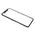Staklo touchscreen-a za Iphone 11 + frame + OCA stiker crni (MS).