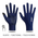 Rukavice za touch screen Sport Zero plave.