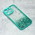 Maska / futrola Frame Glitter za iPhone 13 Pro mint.