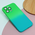 Maska / futrola Rainbow Spring za iPhone 13 Pro zeleno svetlo plava.
