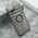 Maska / futrola LINES LOGO CUT za iPhone 13 (6.1) siva (MS).