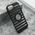 Maska / futrola LINES LOGO CUT za iPhone 15 crna (MS).