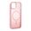 Maska / futrola PURO GRADIENT MAGSAFE za iPhone 15 Plus roze (MS).