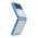 Maska / futrola PVC PROTECT za Samsung F721B Samsung F721 Galaxy Z Flip 4 providna (MS).