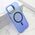 Maska / futrola SHINE MagSafe za iPhone 15 plava (MS).