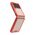 Maska / futrola PVC PROTECT za Samsung F721B Samsung F721 Galaxy Z Flip 4 roze (MS).
