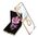Maska / futrola RING LINES za Samsung F741B Galaxy Z Flip 6 5G zlatna (MS).