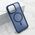 Maska / futrola SILKY MAGSAFE II za iPhone 15 Pro Max (6.7) plava (MS).