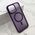 Maska / futrola SILKY MAGSAFE II za iPhone 14 Pro Max (6.7) ljubicasta (MS).