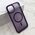 Maska / futrola SILKY MAGSAFE II za iPhone 11 (6.1) ljubicasta (MS).