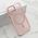 Maska / futrola SILKY MAGSAFE II za Iphone 12/12 Pro (6.1) roze (MS).