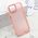 Maska / futrola SHINING CAMERA za iPhone 15 roze (MS).