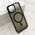 Maska / futrola SILKY MAGSAFE II za iPhone 15 crna (MS).
