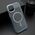 Maska / futrola SPARKLING MagSafe za iPhone 14 (6.1) plava (MS).